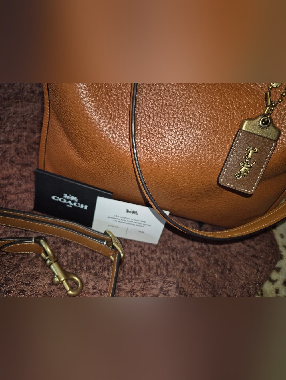 Coach RARE Colorblock Rogue 30! - Picture 3 of 16